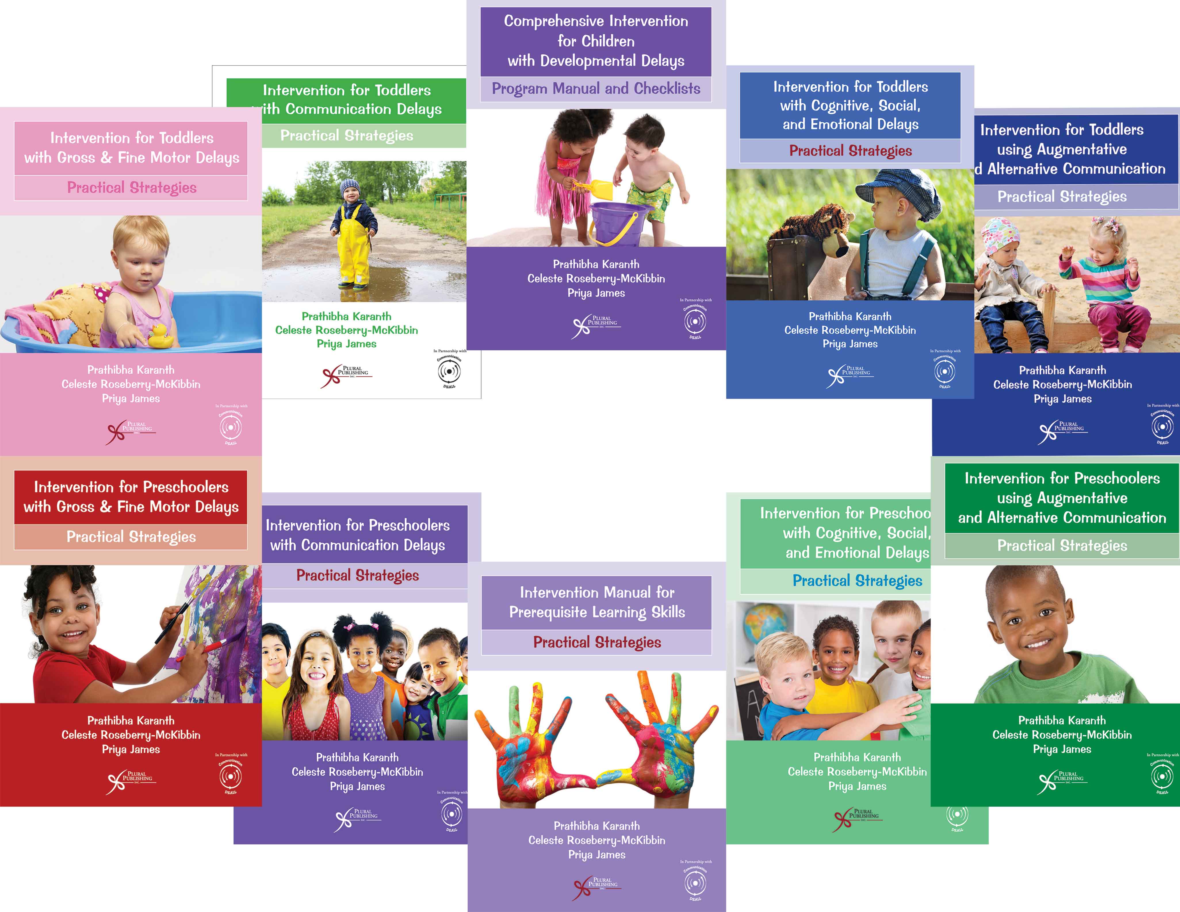 Comprehensive Intervention for Children with Developmental Delays and Disorders: Practical Strategies (Complete Set of 10 books)